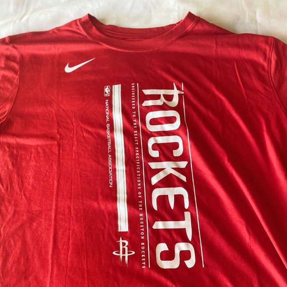Houston Rockets Nike Wordmark Dri-Fit Tee - Picture 2 of 4